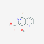 5-bromo-8-hydroxy-1,6-Naphthyridine-7-carboxylic acid