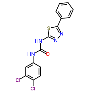1-(3,4-dichlorophenyl)-3-(5-phenyl-1,3,4-thiadiazol-2-yl)urea