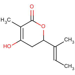 2H-Pyran-2-one,5,6-dihydro-4-hydroxy-3-methyl-6-(1-methyl-1-propenyl)-, (E)-