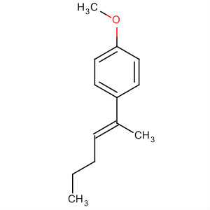 Benzene, 1-methoxy-4-(1-methyl-1-pentenyl)-, (E)-