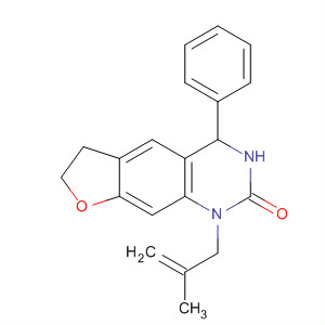 Furo[3,2-g]quinazolin-2(1H)-one,3,4,6,7-tetrahydro-1-(2-methyl-2-propenyl)-4-phenyl-