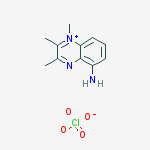 Quinoxalinium, 5-amino-1,2,3-trimethyl-, perchlorate