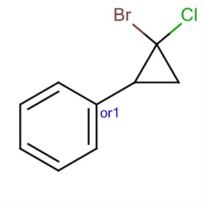 Benzene, (2-bromo-2-chlorocyclopropyl)-, cis-