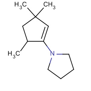 Pyrrolidine, 1-(3,3,5-trimethyl-1-cyclopenten-1-yl)-