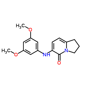 6-(3,5-DIMETHOXYPHENYLAMINO)-2,3-DIHYDRO-1H-INDOLIZIN-5-ONE