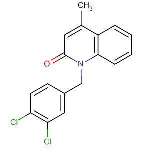 2(1H)-Quinolinone, 1-[(3,4-dichlorophenyl)methyl]-4-methyl-
