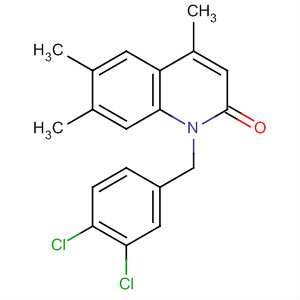 2(1H)-Quinolinone, 1-[(3,4-dichlorophenyl)methyl]-4,6,7-trimethyl-