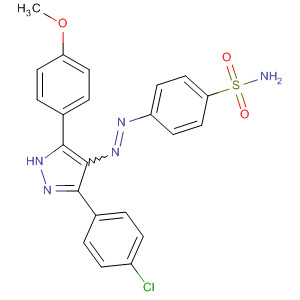 Benzenesulfonamide,4-[[3-(4-chlorophenyl)-5-(4-methoxyphenyl)-1H-pyrazol-4-yl]azo]-