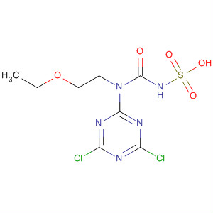 Sulfamic acid,[[(4,6-dichloro-1,3,5-triazin-2-yl)(2-ethoxyethyl)amino]carbonyl]-