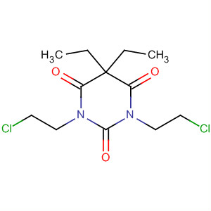 2,4,6(1H,3H,5H)-Pyrimidinetrione, 1,3-bis(2-chloroethyl)-5,5-diethyl-