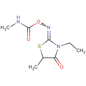 2,4-Thiazolidinedione, 3-ethyl-5-methyl-,2-[O-[(methylamino)carbonyl]oxime]