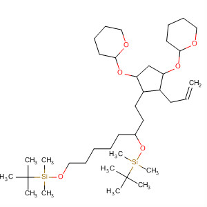 4,11-Dioxa-3,12-disilatetradecane,2,2,3,3,12,12,13,13-octamethyl-5-[2-[2-(2-propenyl)-3,5-bis[(tetrahydro-2H-pyran-2-yl)oxy]cyclopentyl]ethyl]-