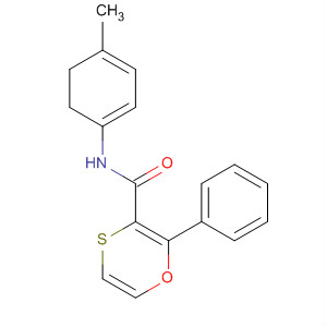 1,4-Oxathiin-3-carboxamide, 5,6-dihydro-N-(4-methylphenyl)-2-phenyl-
