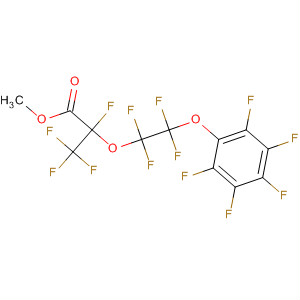 Propanoic acid,2,3,3,3-tetrafluoro-2-[1,1,2,2-tetrafluoro-2-(pentafluorophenoxy)ethoxy]-,methyl ester