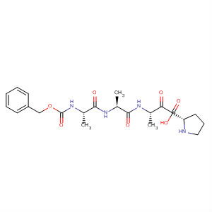 L-Proline,1-[N-[N-[N-[(phenylmethoxy)carbonyl]-L-alanyl]-L-alanyl]-L-alanyl]-