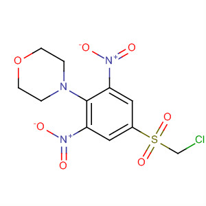 Morpholine, 4-[4-[(chloromethyl)sulfonyl]-2,6-dinitrophenyl]-