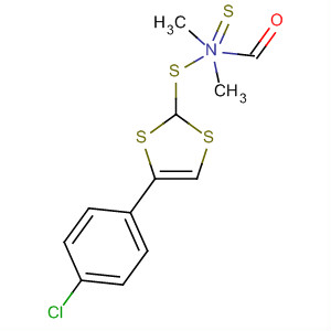 Carbamodithioic acid, dimethyl-, 4-(4-chlorophenyl)-1,3-dithiol-2-ylester