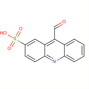 2-Acridinesulfonic acid, 9-formyl-