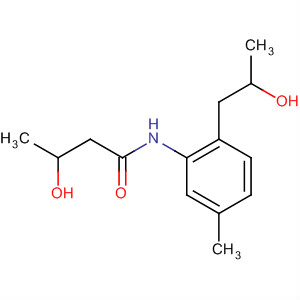 Butanamide, 3-hydroxy-N-[2-(2-hydroxypropyl)-5-methylphenyl]-