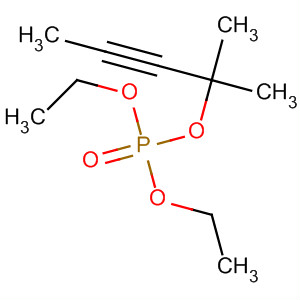 Phosphoric acid, 1,1-dimethyl-2-butynyl diethyl ester