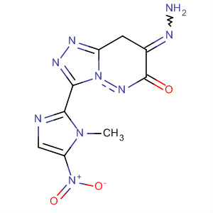 1,2,4-Triazolo[4,3-b]pyridazin-6(5H)-one,3-(1-methyl-5-nitro-1H-imidazol-2-yl)-, hydrazone
