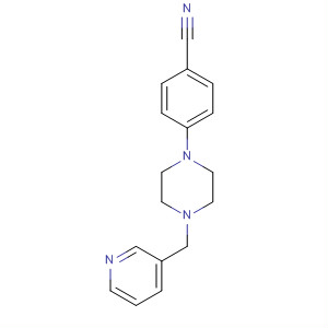 Benzonitrile, 4-[4-(3-pyridinylmethyl)-1-piperazinyl]-