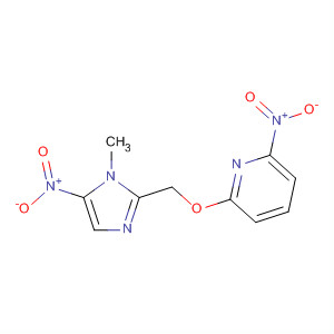 Pyridine, 2-[(1-methyl-5-nitro-1H-imidazol-2-yl)methoxy]-6-nitro-