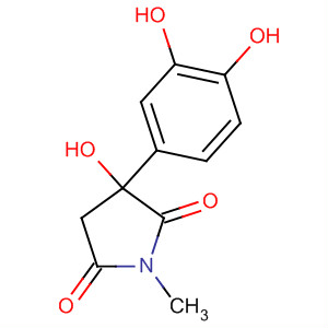 2,5-Pyrrolidinedione, 3-(3,4-dihydroxyphenyl)-3-hydroxy-1-methyl-