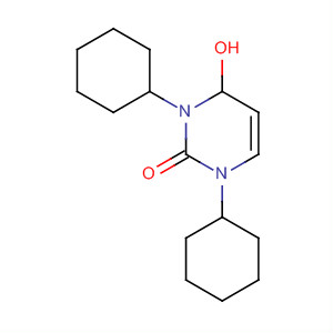 2(1H)-Pyrimidinone, 1,3-dicyclohexyl-3,4-dihydro-4-hydroxy-