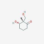 CYCLOHEXANONE,3-HYDROXY-2-(HYDROXYMETHYL)-2-METHYL-,(2R,3S)-