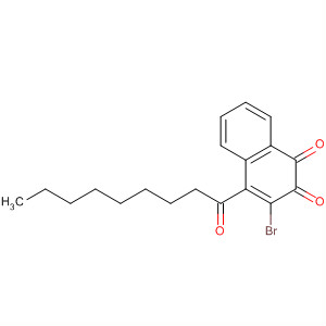 1,2-Naphthalenedione, 3-bromo-4-(1-oxononyl)-
