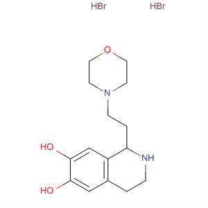 6,7-Isoquinolinediol, 1,2,3,4-tetrahydro-1-[2-(4-morpholinyl)ethyl]-,dihydrobromide