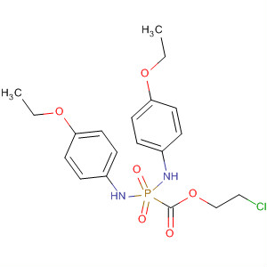 Phosphorodiamidic acid, N,N'-bis(4-ethoxyphenyl)-, 2-chloroethyl ester