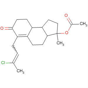 7H-Benz[e]inden-7-one,3-(acetyloxy)-6-(3-chloro-2-butenyl)-1,2,3,3a,4,5,8,9,9a,9b-decahydro-3a-methyl-