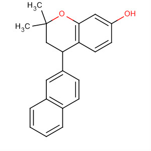 2H-1-Benzopyran-7-ol, 3,4-dihydro-2,2-dimethyl-4-(2-naphthalenyl)-