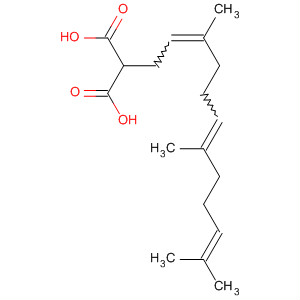 3,7,11-Trimethyl-2,6,10-dodecatrienylmalonic acid