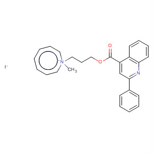 Azocinium,octahydro-1-methyl-1-[3-[[(2-phenyl-4-quinolinyl)carbonyl]oxy]propyl]-,iodide