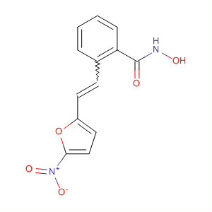Benzamide, N-hydroxy-2-[2-(5-nitro-2-furanyl)ethenyl]-
