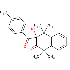 2(1H)-Naphthalenone,3,4-dihydro-3-hydroxy-1,1,4,4-tetramethyl-3-(4-methylbenzoyl)-