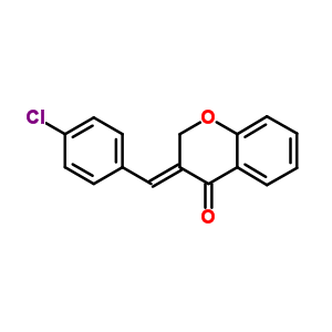 (3E)-3-(4-chlorobenzylidene)-2,3-dihydro-4H-chromen-4-one