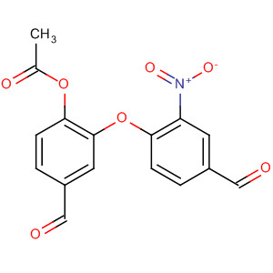 Benzaldehyde, 4-(acetyloxy)-3-(4-formyl-2-nitrophenoxy)-