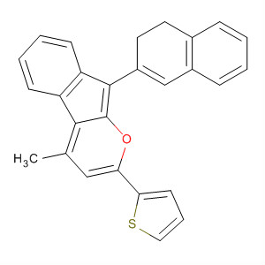 Indeno[2,1-b]pyran,9-(3,4-dihydro-2-naphthalenyl)-4-methyl-2-(2-thienyl)-