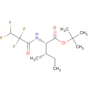 L-Isoleucine, N-(2,2,3,3-tetrafluoro-1-oxopropyl)-, 1,1-dimethylethyl ester