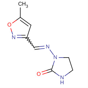 2-Imidazolidinone, 1-[[(5-methyl-3-isoxazolyl)methylene]amino]-