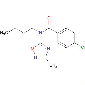 Benzamide, N-butyl-4-chloro-N-(3-methyl-1,2,4-oxadiazol-5-yl)-