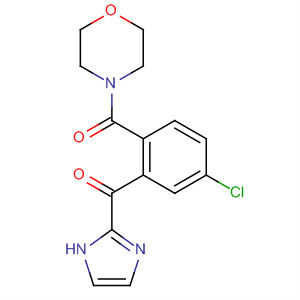 Morpholine, 4-[4-chloro-2-(1H-imidazol-2-ylcarbonyl)benzoyl]-
