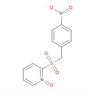 Pyridine, 2-[[(4-nitrophenyl)methyl]sulfonyl]-, 1-oxide