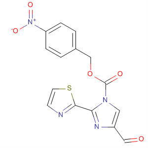 1H-Imidazole-1-carboxylic acid, 4-formyl-2-(2-thiazolyl)-,(4-nitrophenyl)methyl ester
