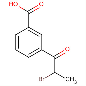 Benzoic acid, 3-(2-bromo-1-oxopropyl)-