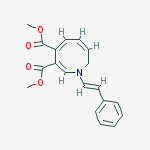 dimethyl (2E,4E,6Z)-1-[(E)-2-phenylethenyl]-8H-azocine-3,4-dicarboxylate